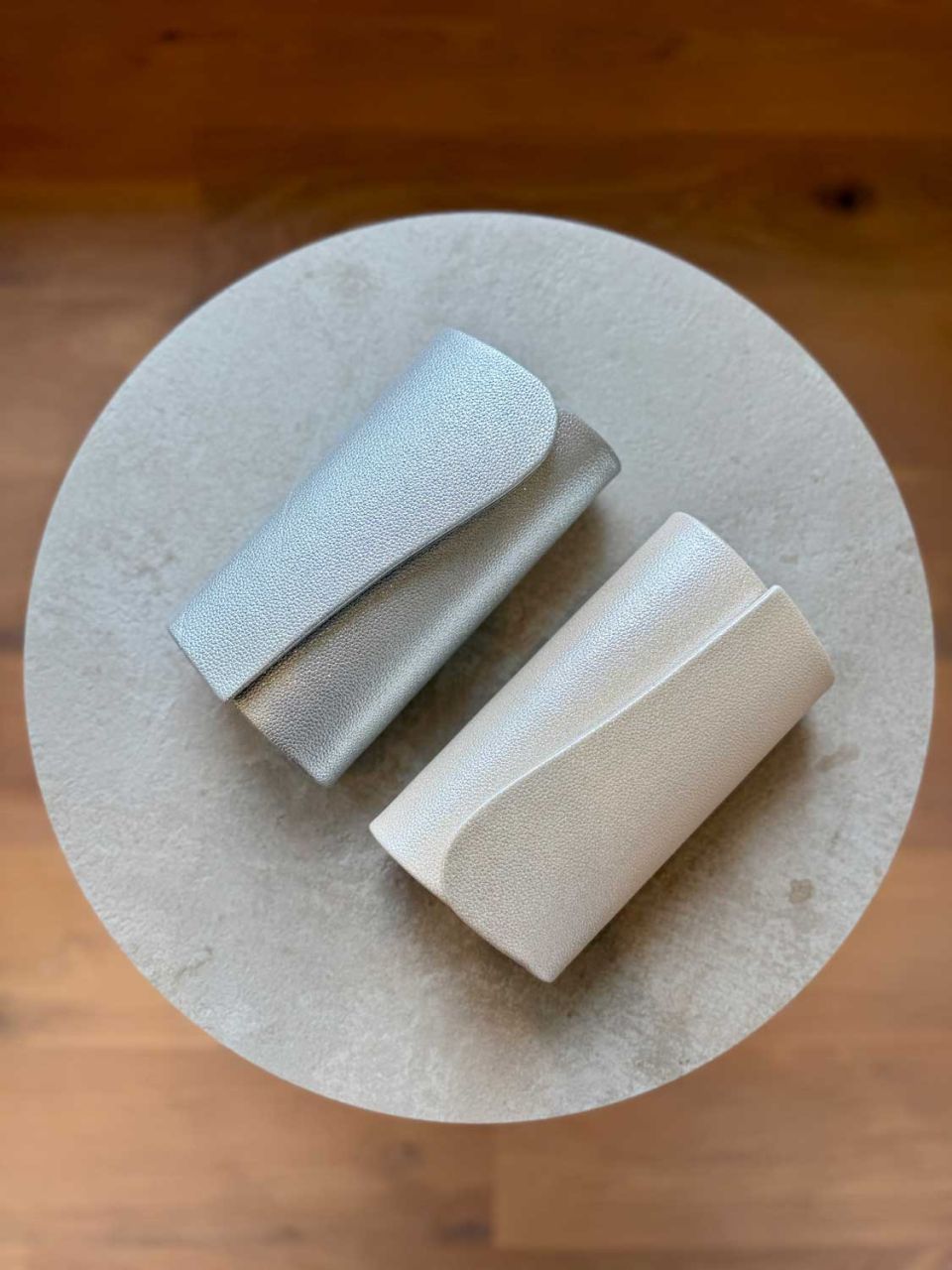 Juliane silberglanz - Glitter Handtasche