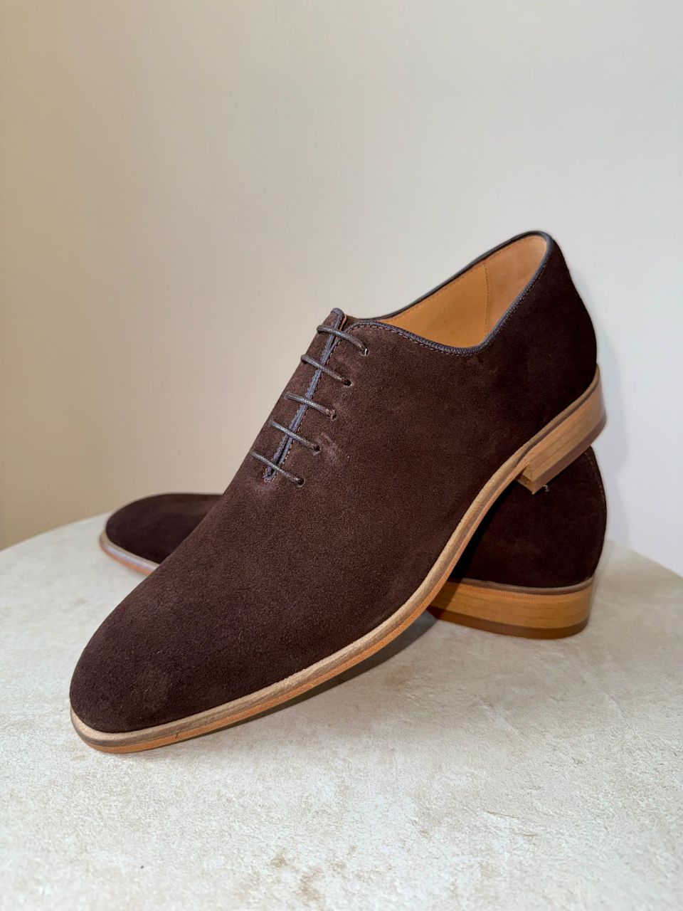 450 espresso Wildleder - Oxford Herrenschuhe